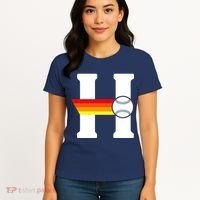 Houston Baseball H Women's T-Shirt thumb 4