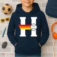 Houston Baseball H Kids Hoodie thumb 2