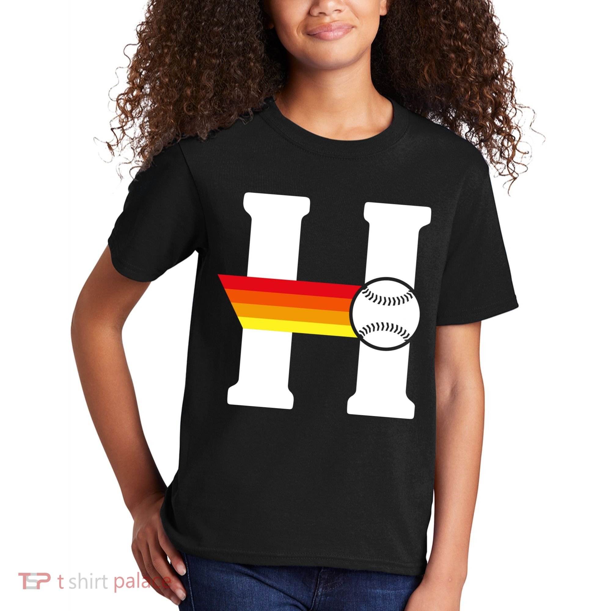 Houston Baseball H Kids T-Shirt