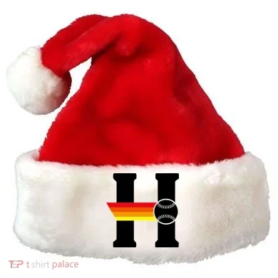 Houston Baseball H Santa Hat