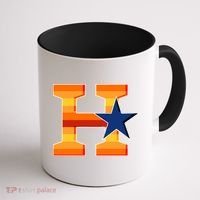 Houston Baseball H Star Logo Coffee Mug thumb 1