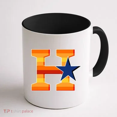 Houston Baseball H Star Logo Coffee Mug back