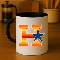 Houston Baseball H Star Logo Coffee Mug thumb 4