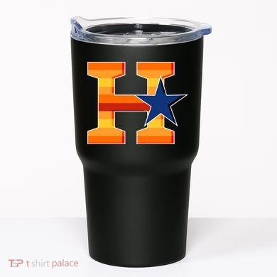 Houston Baseball H Star Logo Tumbler