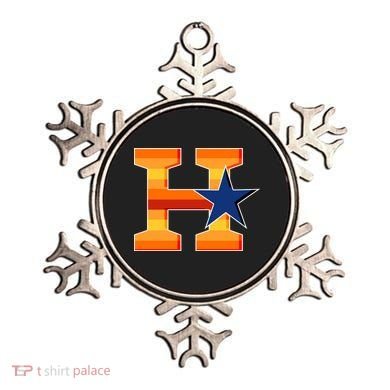Houston Baseball H Star Logo Ornament