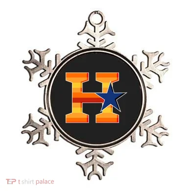 Houston Baseball H Star Logo Ornament