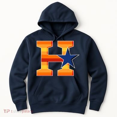 Houston Baseball H Star Logo Hoodie