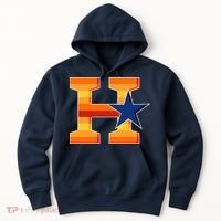 Houston Baseball H Star Logo Hoodie thumb 0