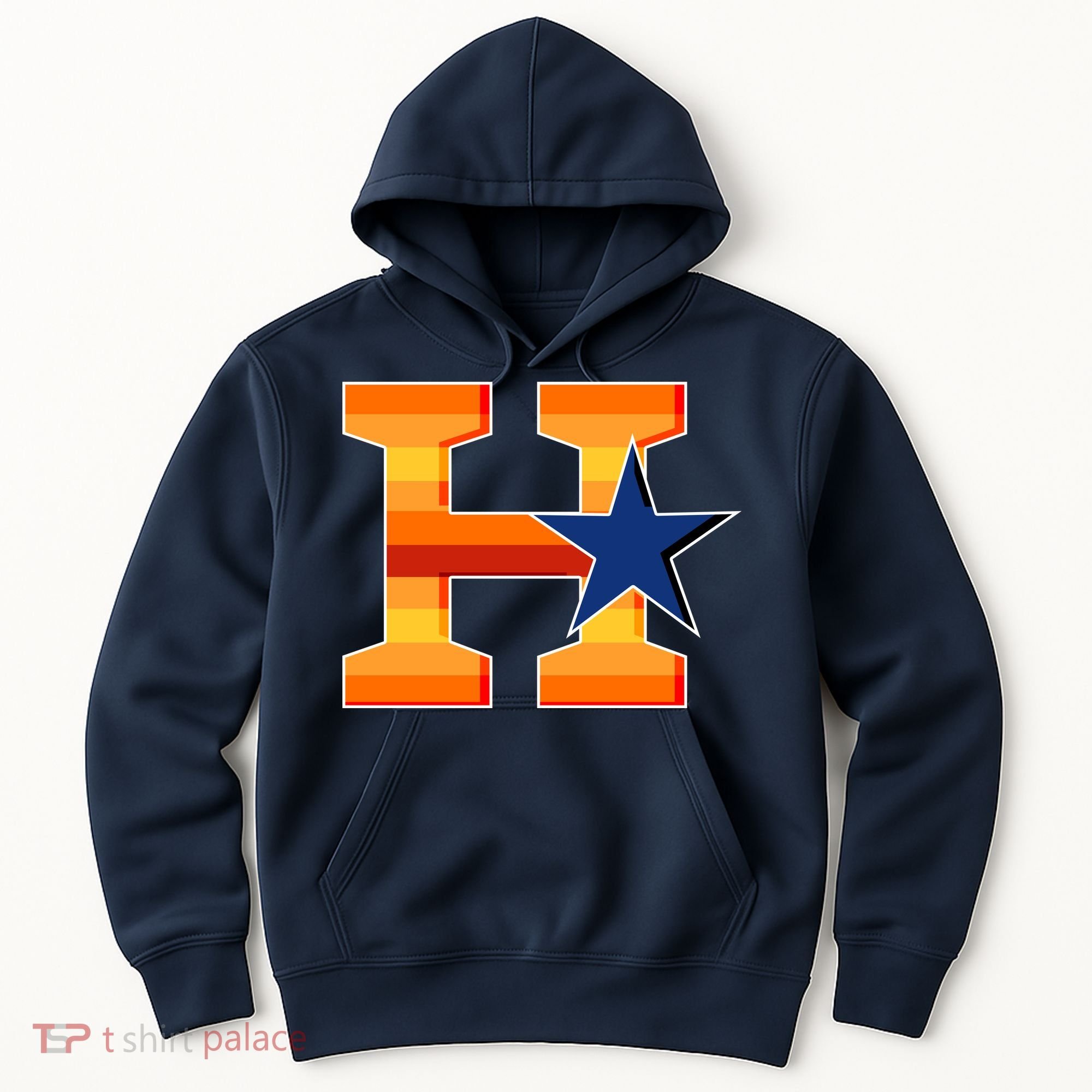 Houston Baseball H Star Logo Hoodie
