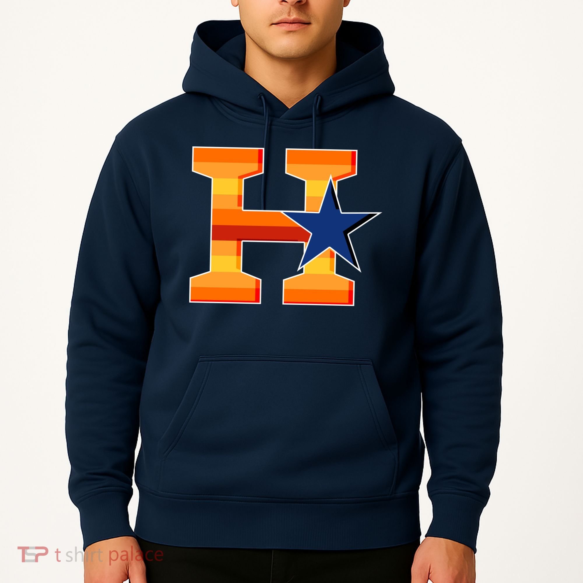 Houston Baseball H Star Logo Hoodie
