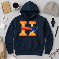 Houston Baseball H Star Logo Hoodie thumb 3