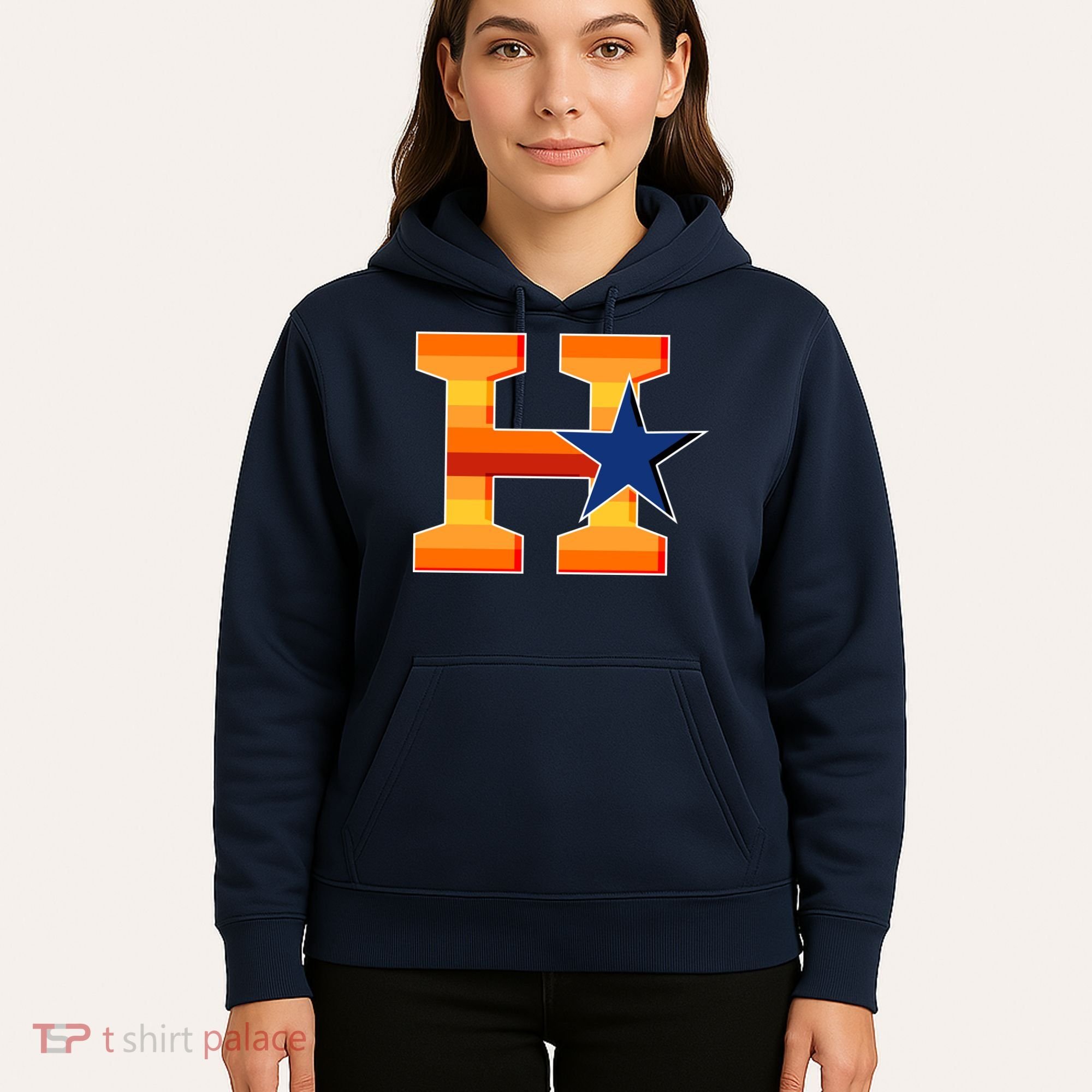 Houston Baseball H Star Logo Hoodie