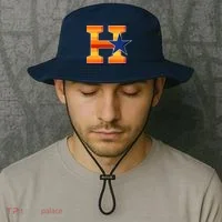 Houston Baseball H Star Logo Bucket Hat thumb 2