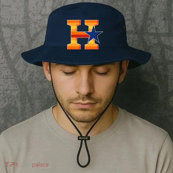 Houston Baseball H Star Logo Bucket Hat