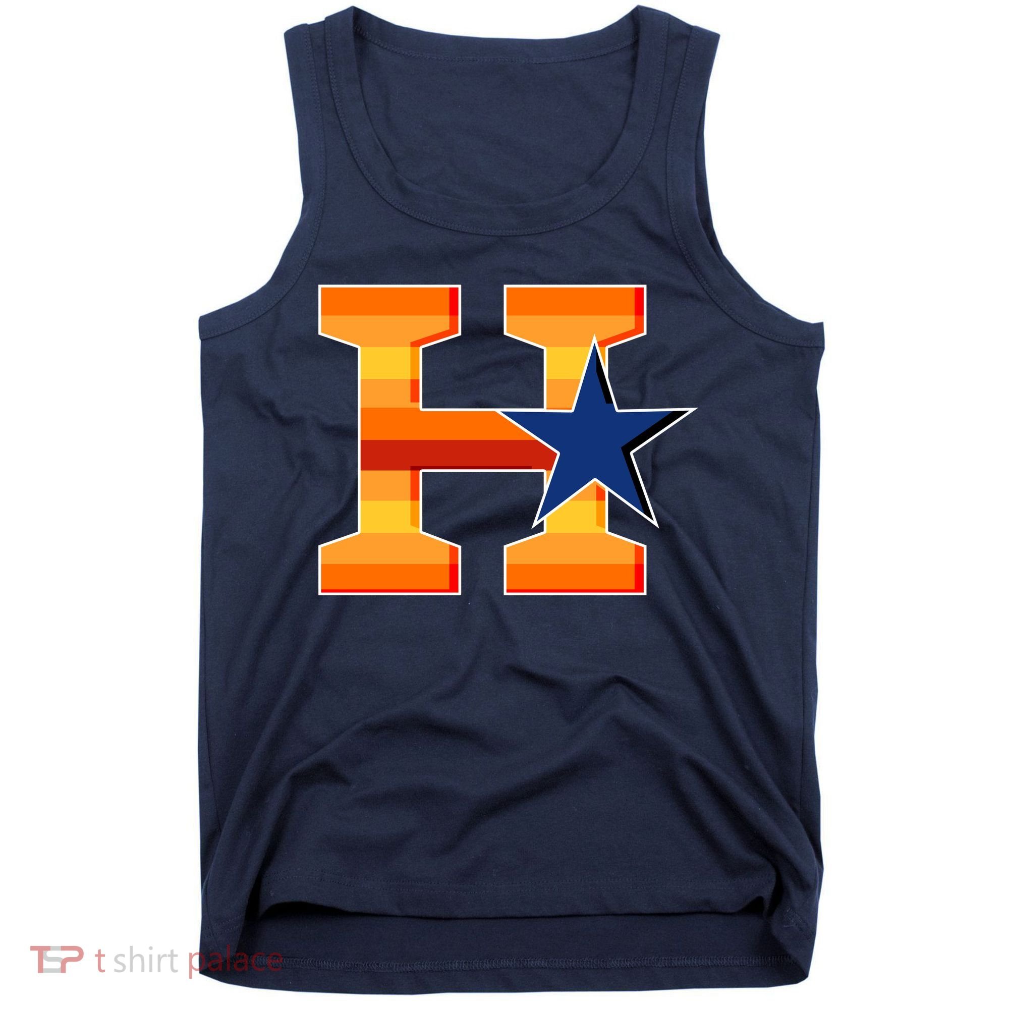 Houston Baseball H Star Logo Tank Top