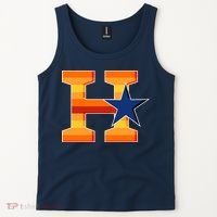 Houston Baseball H Star Logo Tank Top thumb 2