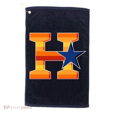 Houston Baseball H Star Logo Golf Towel
