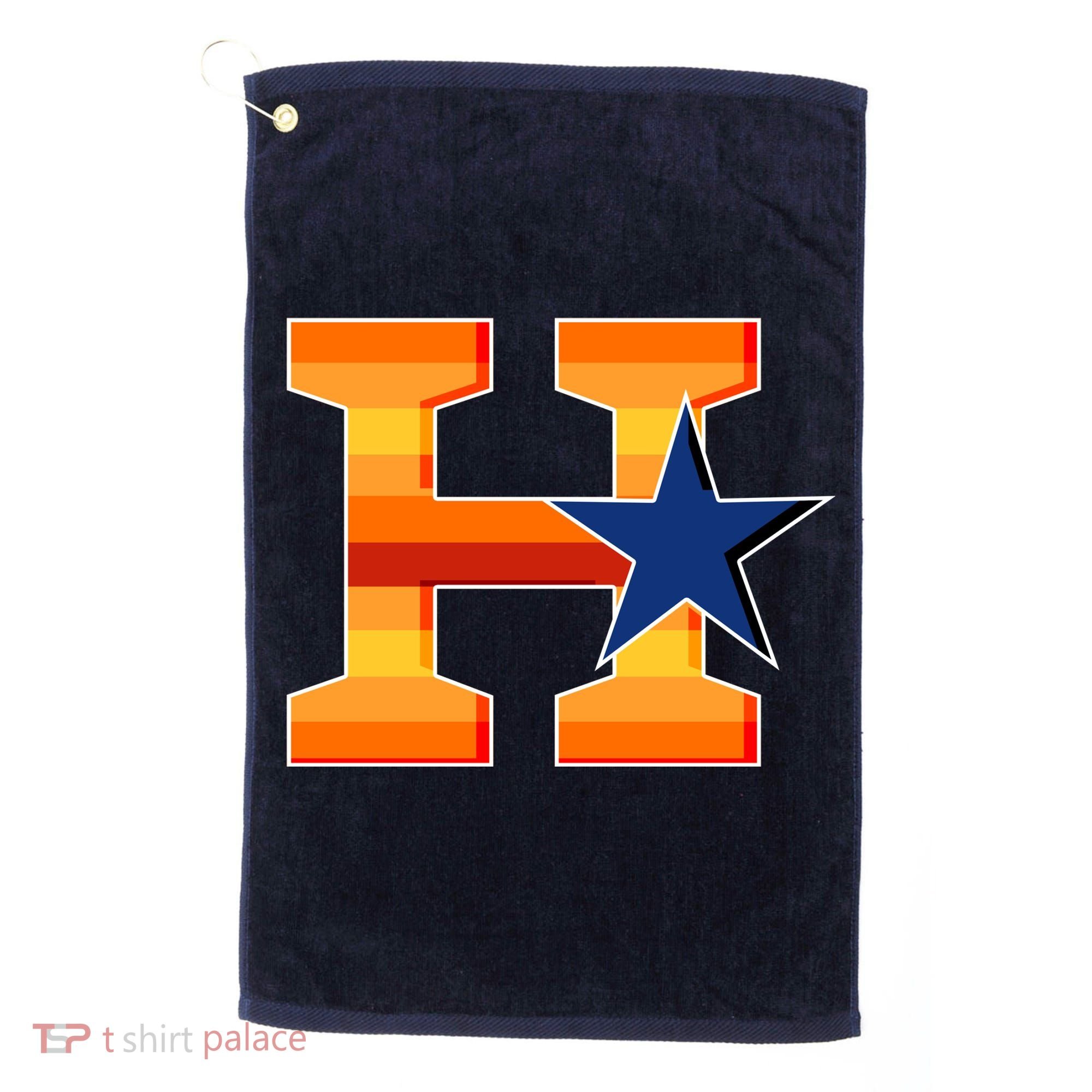 Houston Baseball H Star Logo Golf Towel