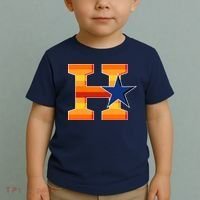 Houston Baseball H Star Logo Toddler T-Shirt thumb 2