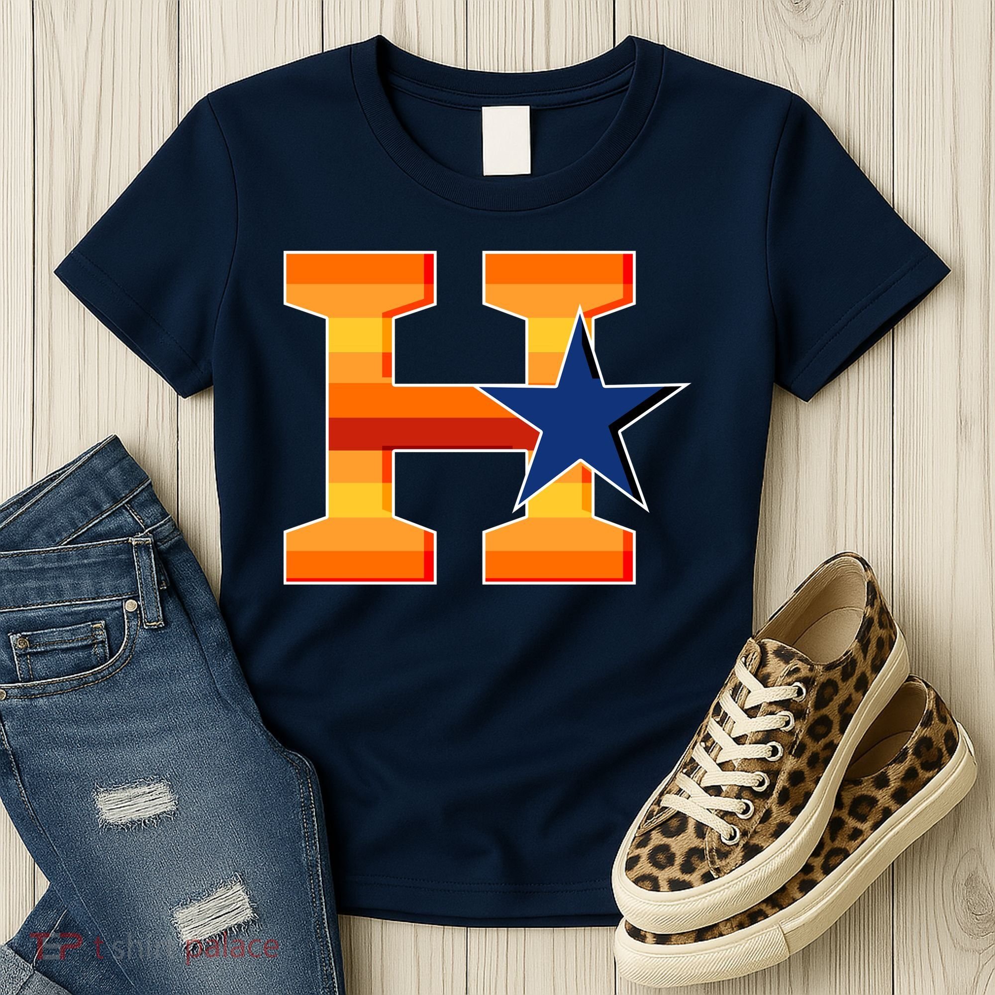 Houston Baseball H Star Logo Women's T-Shirt