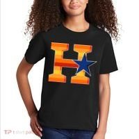 Houston Baseball H Star Logo Kids T-Shirt thumb 2