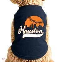 Houston Baseball Team City Doggie Tank thumb 0
