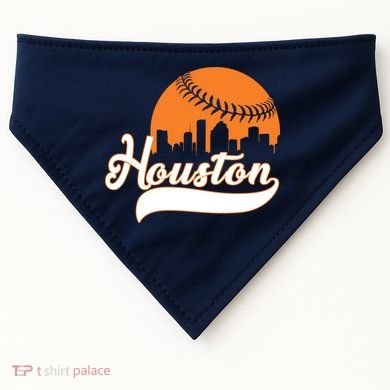 Houston Baseball Team City USA-Made Doggie Bandana