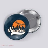 Houston Baseball Team City Button thumb 0