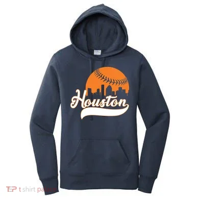 Houston Baseball Team City Women's Hoodie