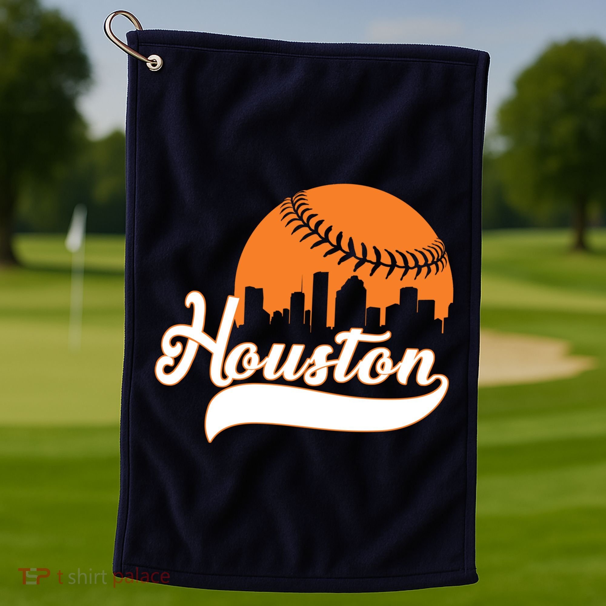 Houston Baseball Team City Golf Towel
