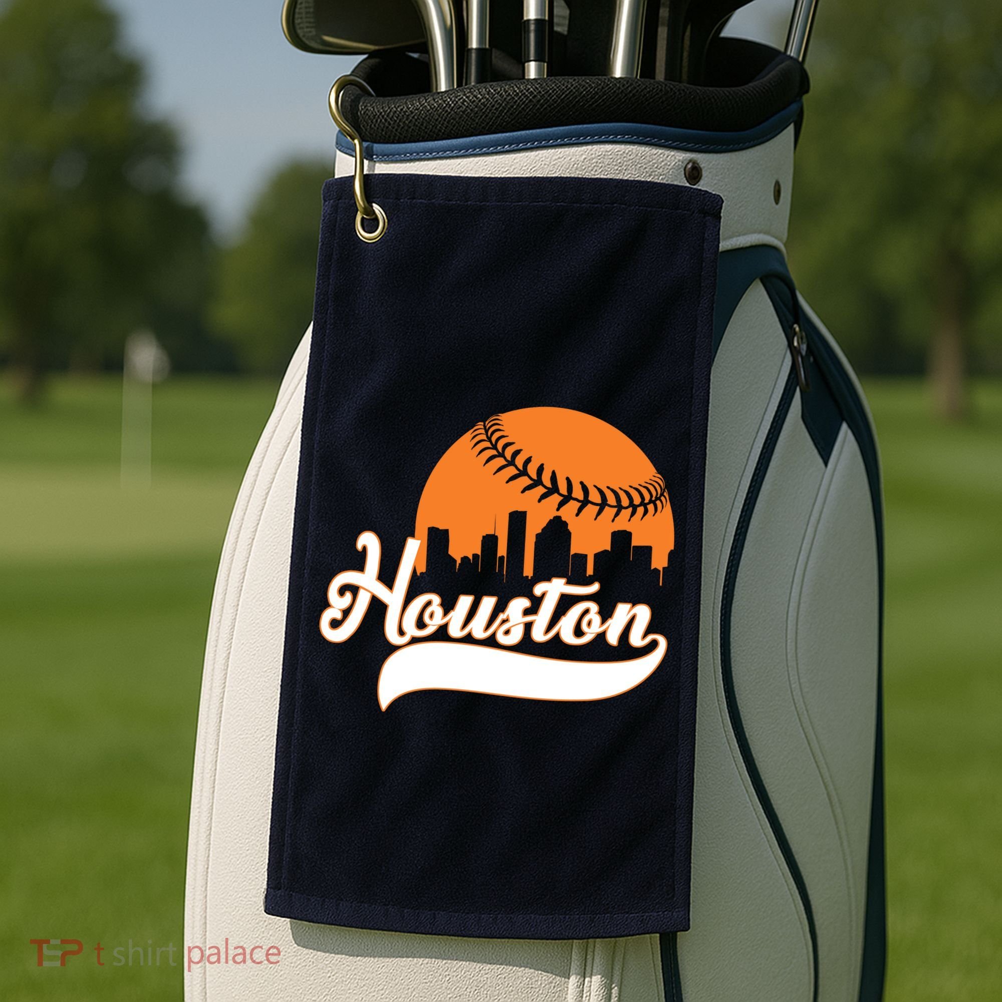 Houston Baseball Team City Golf Towel