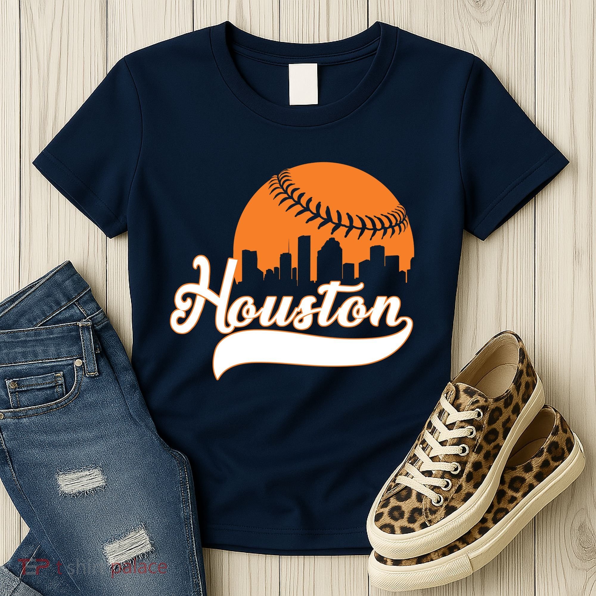 Houston Baseball Team City Women's T-Shirt