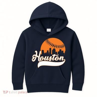 Houston Baseball Team City Kids Hoodie