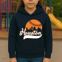 Houston Baseball Team City Kids Hoodie thumb 3