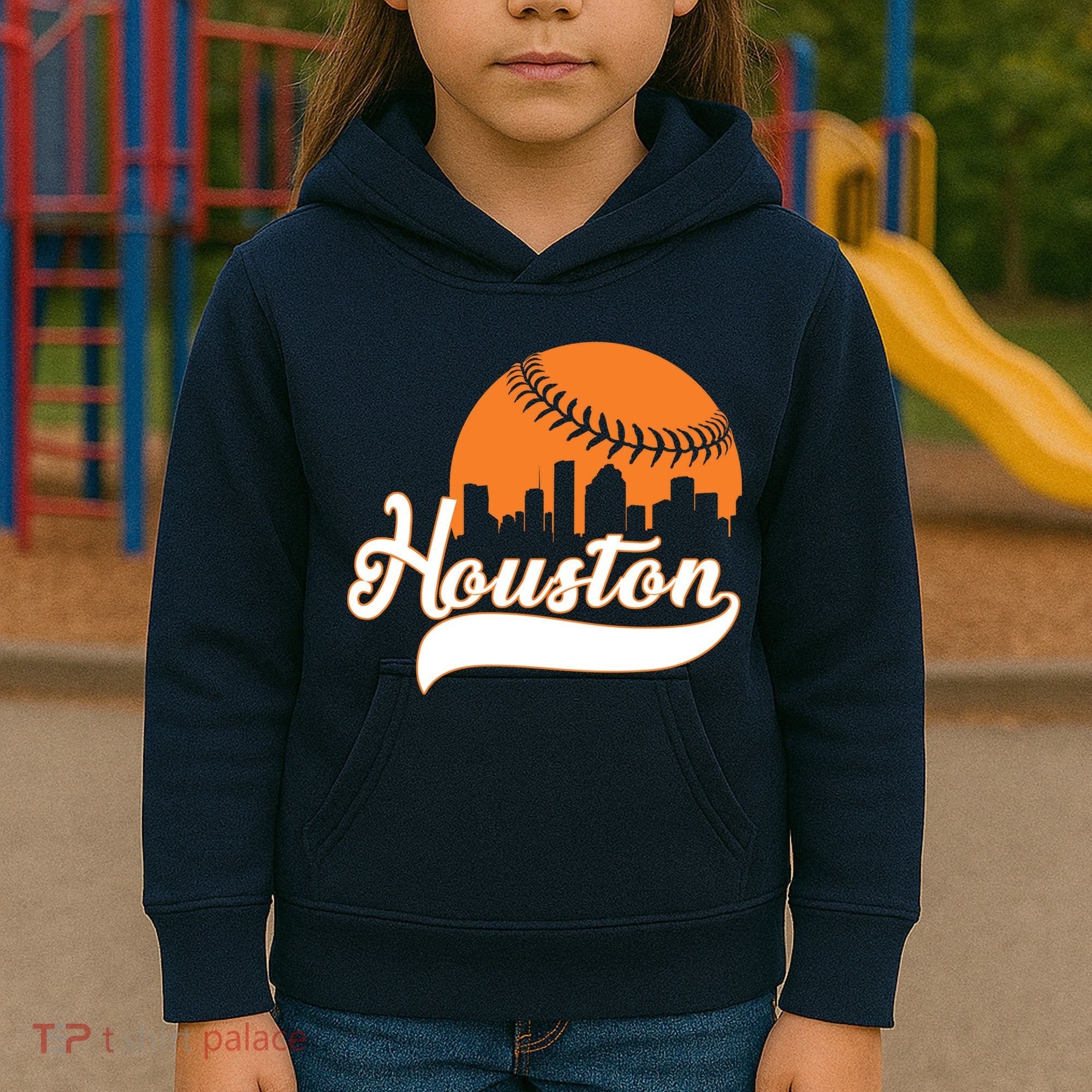 Houston Baseball Team City Kids Hoodie