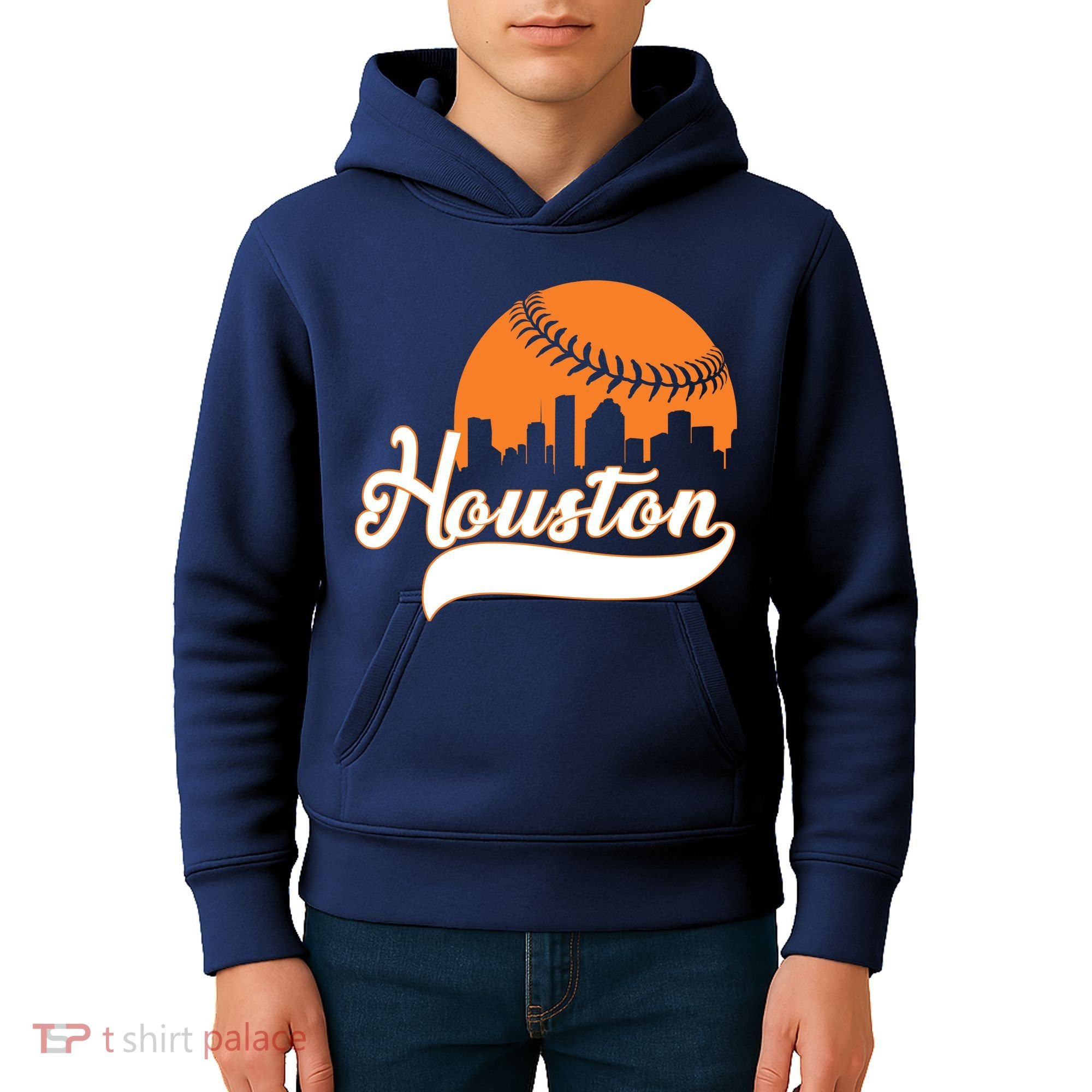 Houston Baseball Team City Kids Hoodie