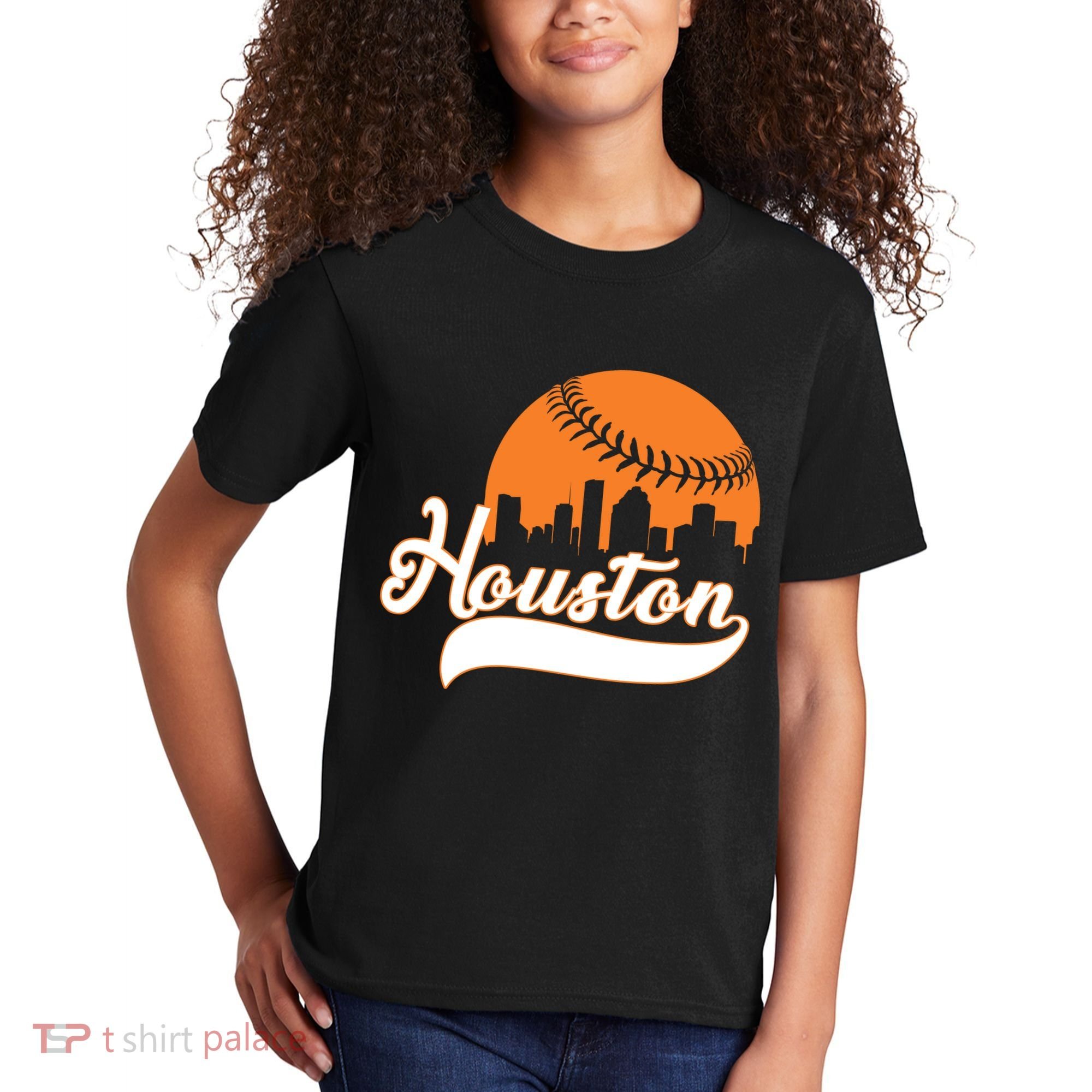 Houston Baseball Team City Kids T-Shirt