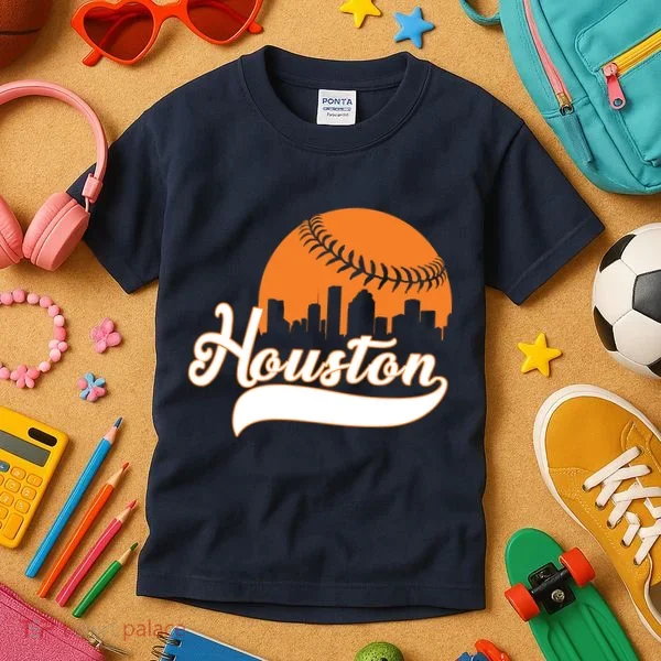Houston Baseball Team City Kids T-Shirt