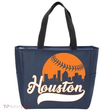 Houston Baseball Team City Tote Bag