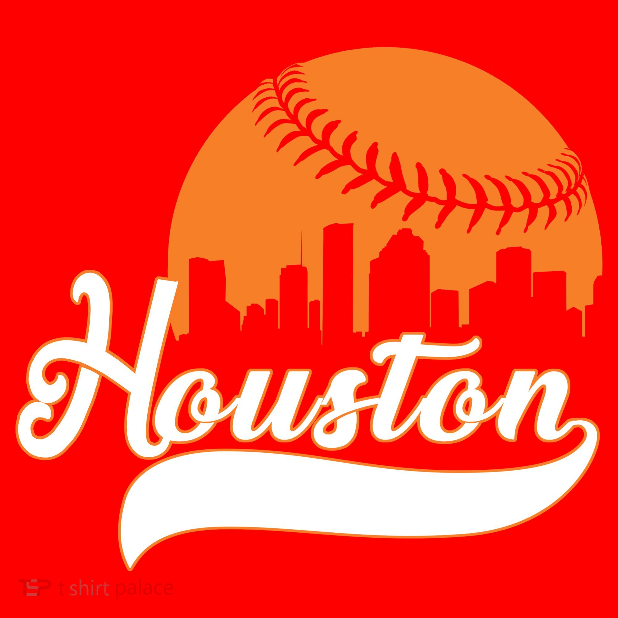 Houston Baseball Team City Santa Hat
