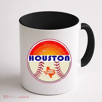 Houston Baseball Texas Strong Coffee Mug back