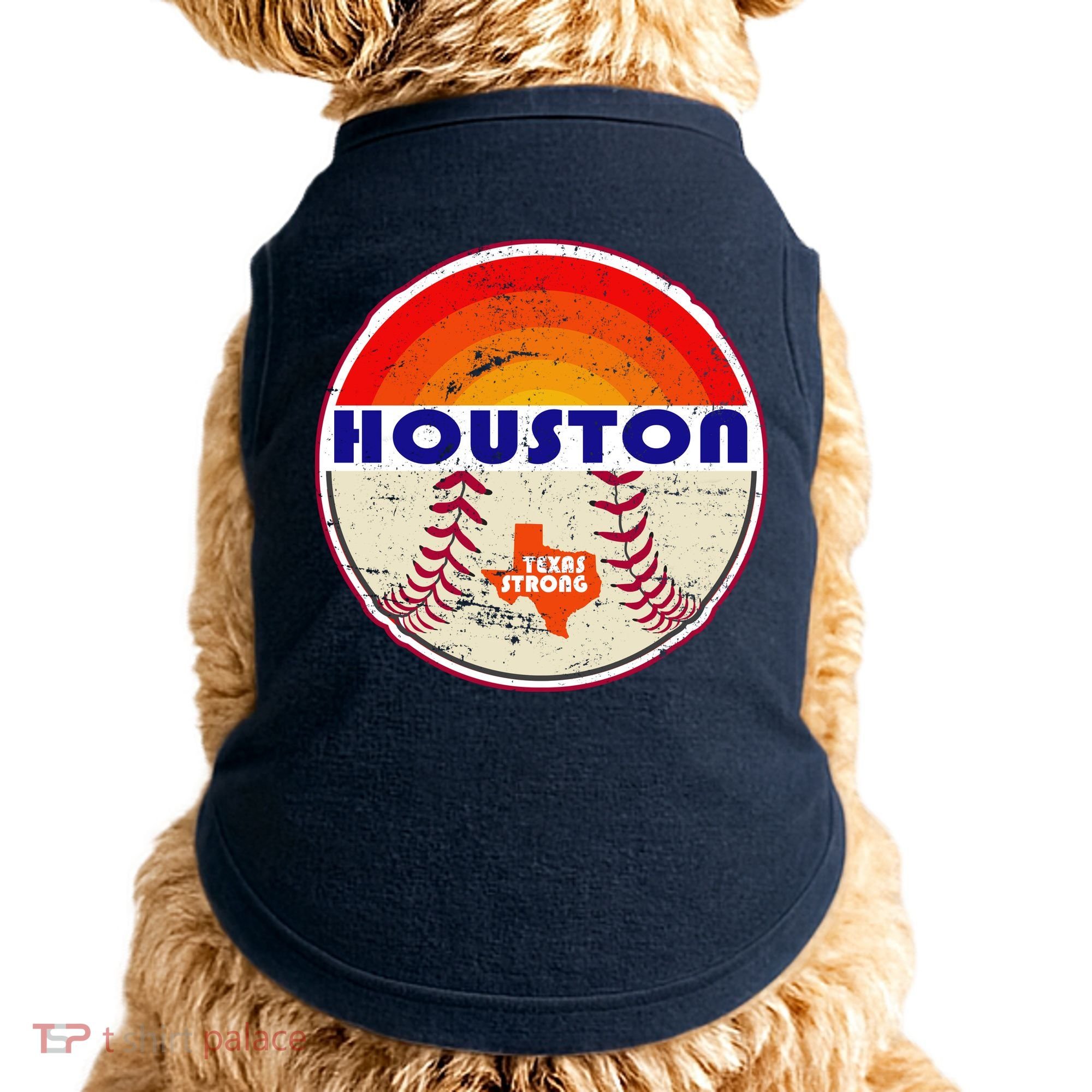 Houston Baseball Texas Strong Doggie Tank