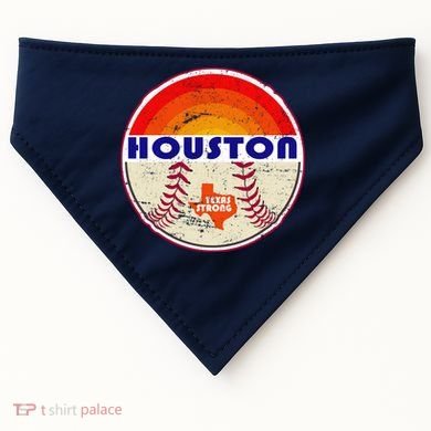 Houston Baseball Texas Strong USA-Made Doggie Bandana