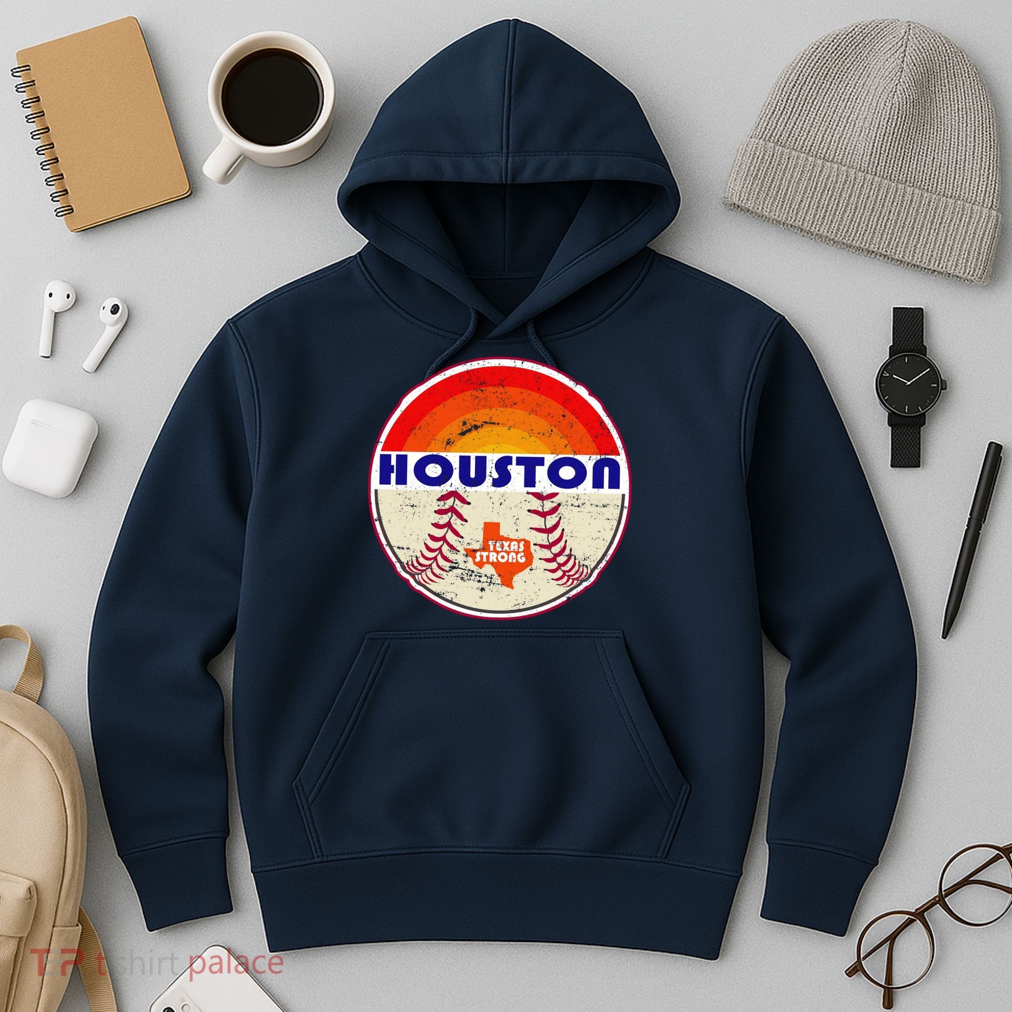 Houston Baseball Texas Strong Hoodie