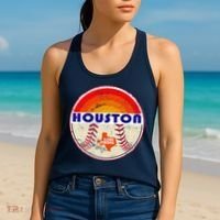 Houston Baseball Texas Strong Women's Tank Top thumb 2
