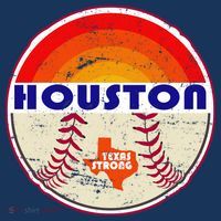 Houston Baseball Texas Strong Golf Towel thumb 3