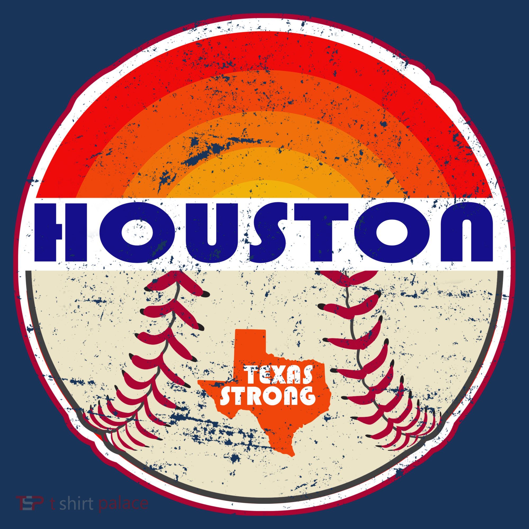 Houston Baseball Texas Strong Women's T-Shirt