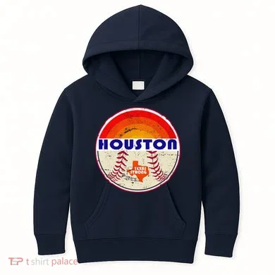 Houston Baseball Texas Strong Kids Hoodie