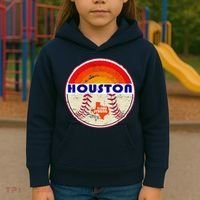 Houston Baseball Texas Strong Kids Hoodie thumb 3