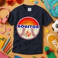 Houston Baseball Texas Strong Kids T-Shirt thumb 3